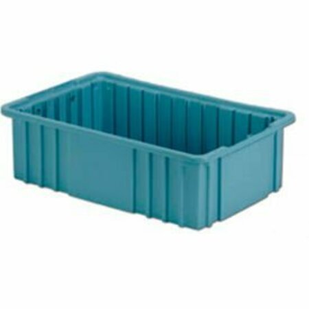 LEWISBINS LEWISBins Divider Box NDC2050 16-1/2" x 10-7/8" x 5", Light Blue NDC2050  Lt Blue